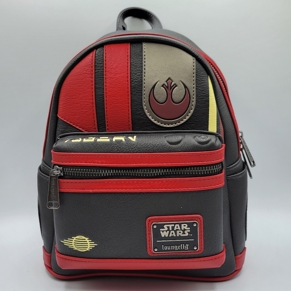 Loungefly Star Wars Poe The Last Jedi Backpack - Picture 1 of 7